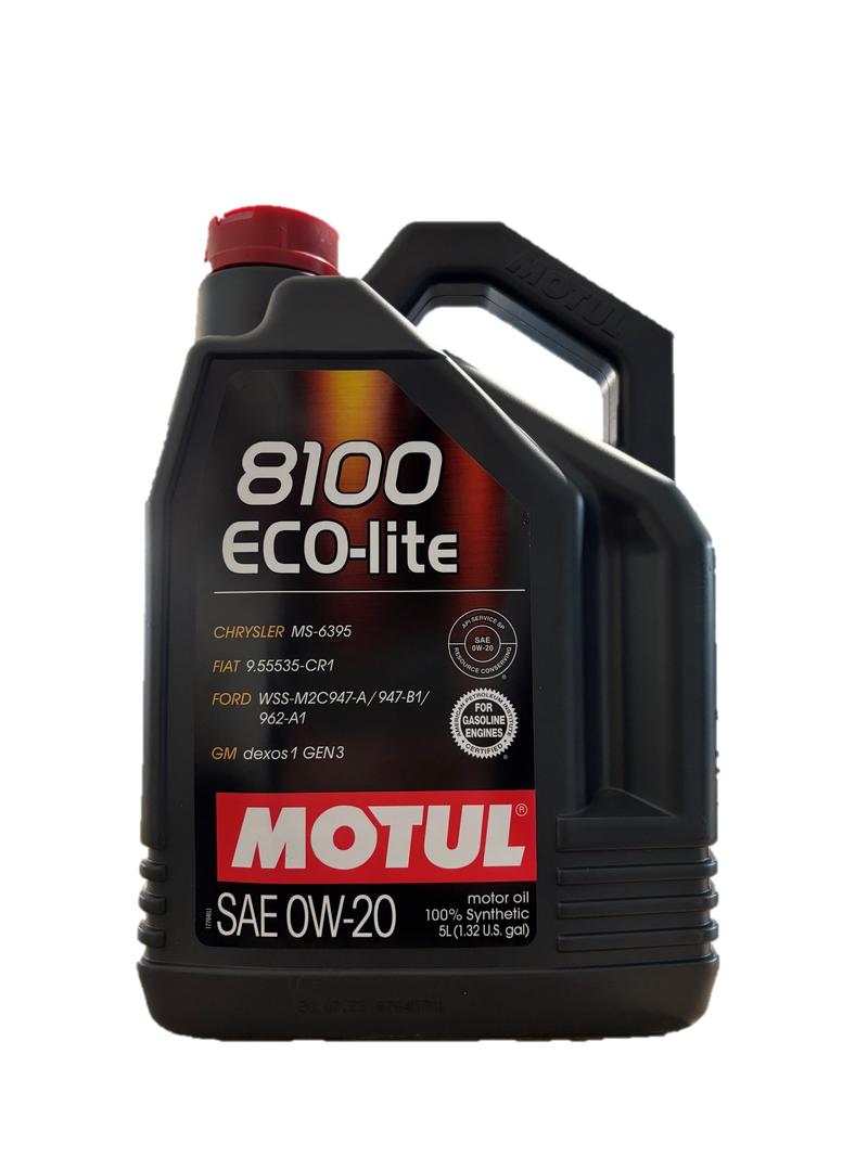 MOTUL 8100 ECOLITE 0W/20 5L